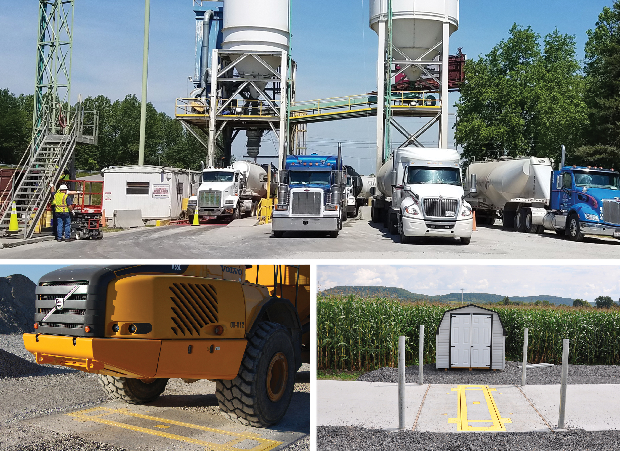Heavy duty scale collage